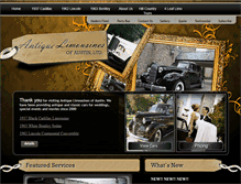 Tablet Screenshot of antiquelimosaustin.com